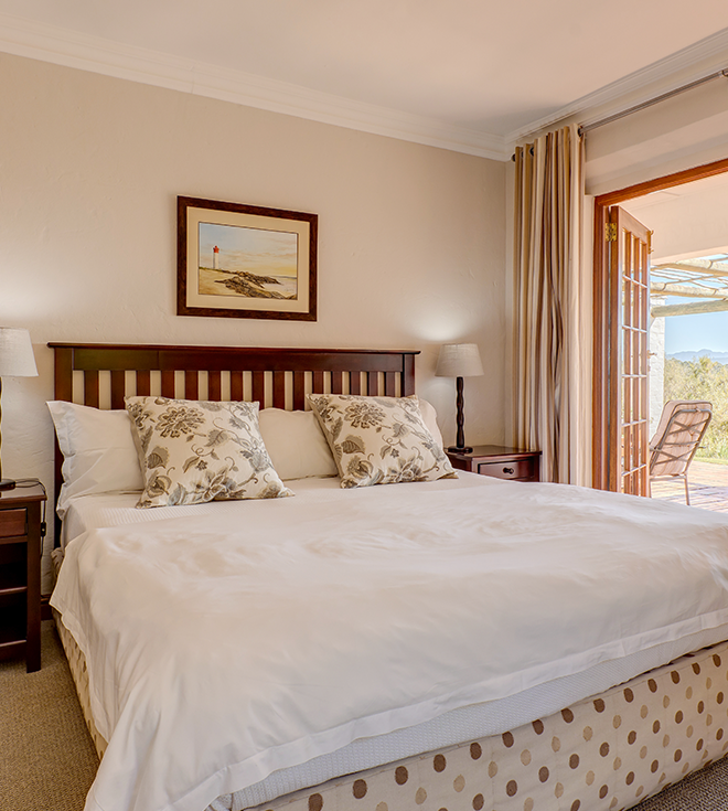 King Bed in Double Bedroom